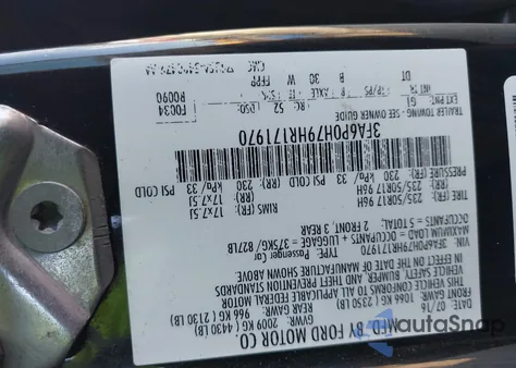 2017 Ford Fusion Se из США, поврежденный, VIN 3FA6P0H79HR171970